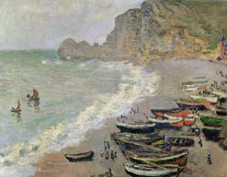 Etretat, spiaggia e la Porte d